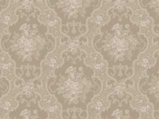 Dollhouse Miniature Wallpaper, English Rose, Beige